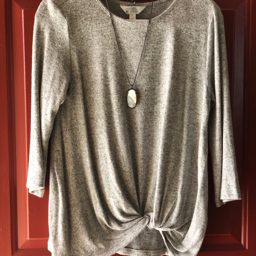 Softest T-Shirt w/ Tie Twist